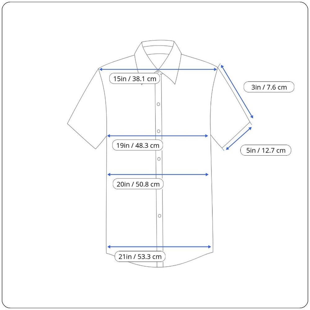 Chaps Petite Light Blue Button-Down Short Sleeve … - image 7